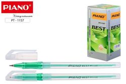 Ручка масляная 0,5мм зеленая Piano Best
