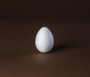 Пенопласт.Яйцо Ф5х3,5 см