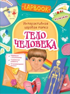 Лэпбук. Тело человека. Интерактивная игровая папка.