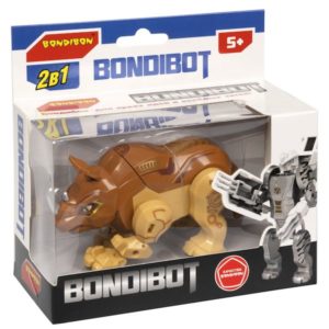 Трансформер 2в1 BONDIBOT робот-носорог