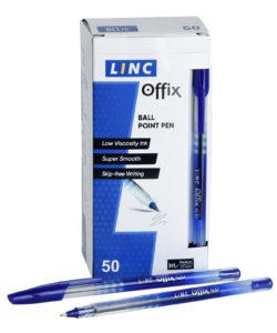 Ручка шариковая 1,0 LINC Offix синяя (одноразовая)