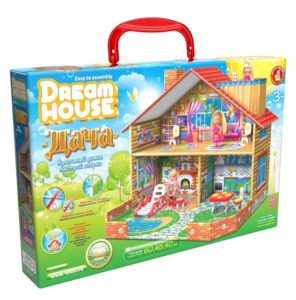 Кукольный домик быстрой сборки «Дача» Серия Dream House
