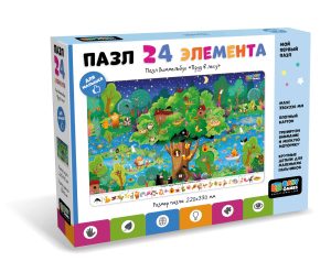 Пазлы 24эл Виммельбух. Пруд
