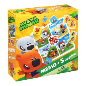 Мемо МиМиМишки + 5 пазлов