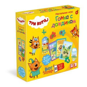 Игра Три кота. Гонка с дождиком