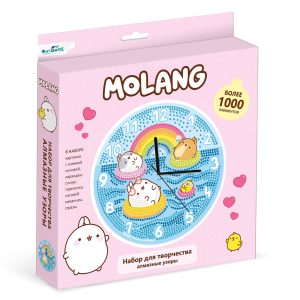 Алмазные узоры. Часы. Molang. Летний отдых