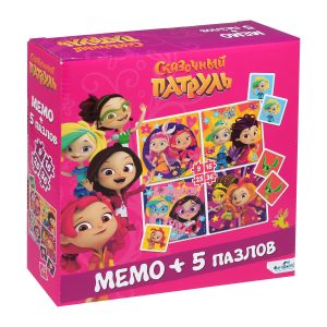 Мемо Сказочный патруль + 5 пазлов