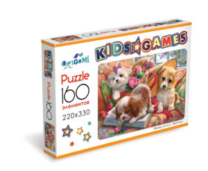 Пазлы 160эл Kids Games Корги