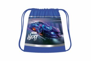 Сумка для сменной обуви с карманом Neon car 420/340
