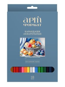 Карандаши 18цв акварельные АРТформат