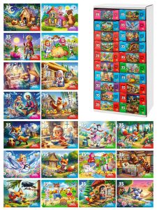 Пазлы 35эл Оживи мультфильм. Сказки №2 20шт