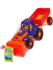 Трактор «Иван» Бульдозер с бортовым прицепом Классический