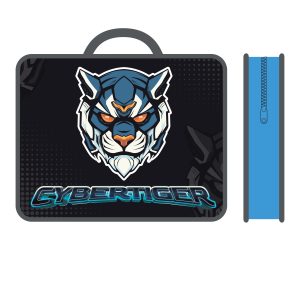 Папка А4 с ручками 330/260/75 CYBERTIGER