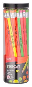 Карандаш ч/г 2B трёхгранный Neon 50шт