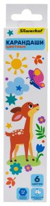 Карандаши 6цв Веселые друзья