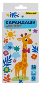 Карандаши 12цв Веселые друзья