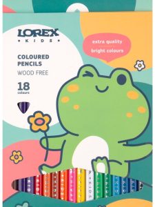 Карандаши 18цв LOREX KIDS