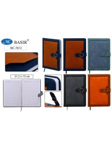 Ежедневник недатированный 14,5х21см 116л Ассорти (клетка)