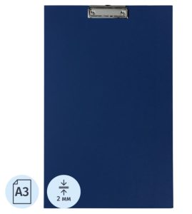 Планшет д/бумаг А3 Синий