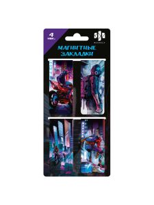 Закладка магнитная Игра в реальности 4шт