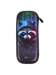 Пенал школьный 21,5х9,5х4см Киберживотные