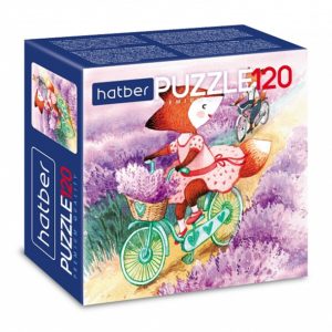 Пазлы 120эл Жила-была лисичка 15х15см