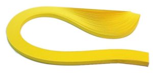 Бумага-квиллинг (10мм) Лимон, 150пол