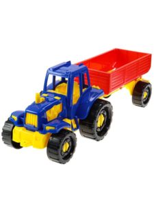 Трактор «Иван» с бортовым прицепом Классический