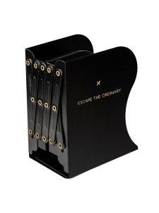 Подставка для книг раздвижная BOOKLOVER TOTAL BLACK