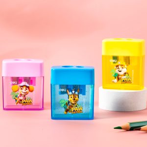 Точилка 2 отверстия пластик 12шт Paw Patrol