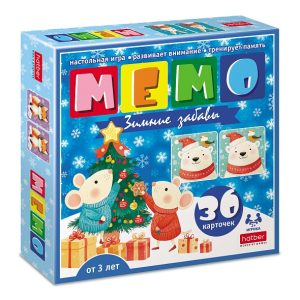 Игра Мемо Зимние забавы