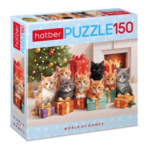 Пазлы 150эл Premium Котята с подарками