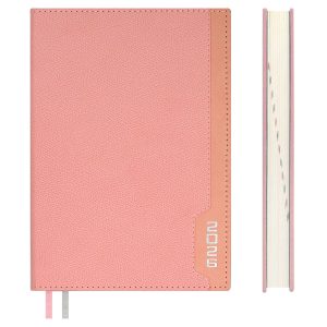 Ежедневник датированный 2026 А5 176л ДЖУТ РОЗОВЫЙ