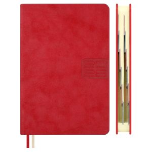 Ежедневник датированный 2026 А6 176л ТИВОЛИ ГЛОСС КРАСНЫЙ