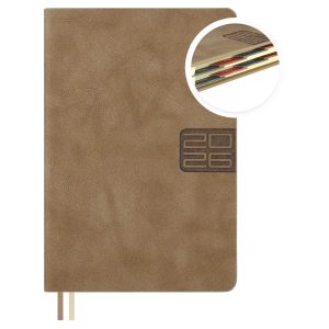 Ежедневник датированный 2026 А6 176л ТИВОЛИ ГЛОСС БЕЖЕВЫЙ