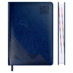 Ежедневник датированный 2026 А5 176л САРИФ СИНИЙ