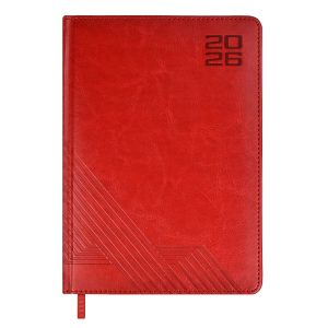 Ежедневник датированный 2026 А5 176л САРИФ КРАСНЫЙ
