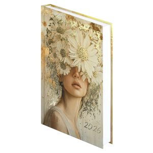 Ежедневник датированный 2026 А5 160л ЗОЛОТАЯ ЭСТЕТИКА