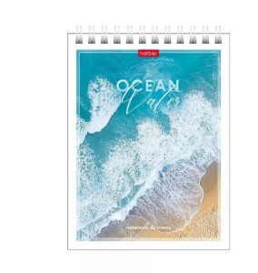 Блокнот А6 40л гребень Аквалайф