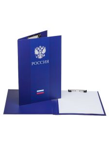 Планшет А4 с зажимом с крышкой Символика