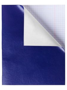 Тетрадь 96л клетка NN бум-винил (А5) Синяя