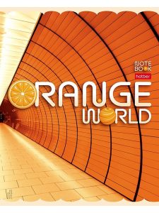 Тетрадь 96л клетка 6шт Оранжевый мир