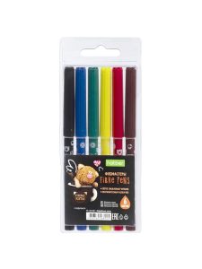 Фломастеры 6цв Кофейные коты