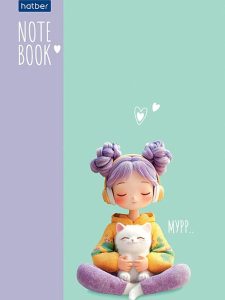 Блокнот А6 40л Premium 80г/кв.м. Уютные моменты