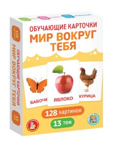 Обучающие карточки. Мир вокруг тебя