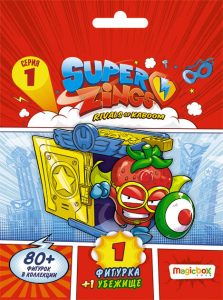 Коллекция фигурок SuperZings 1 серия. 1 фигурка без бокса