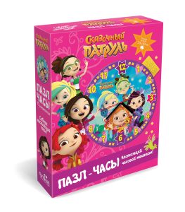 Пазлы-часы 77эл Сказочный патруль. Дружная команда