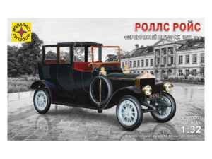 Модель 1/32 Автомобиль Роллс Ройс Серебряный призрак 1911 год