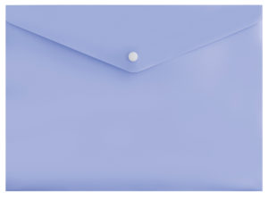 Папка-конверт А4 на кнопке 180мк Фиолетовый
