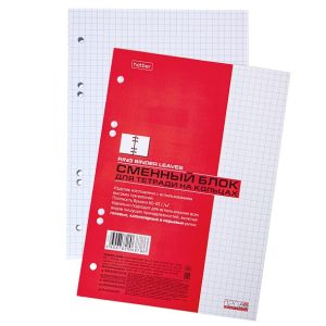 Блок сменный А5 120л (для тетр.на кольцах)